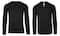 Galaxy By Harvic Long Sleeve Moisture-Wicking Performance Crew Neck Men's Tee